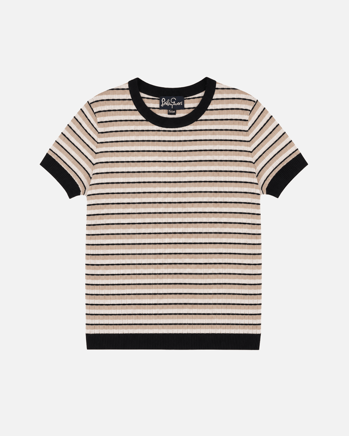 SKYLAR knit top Camel - Lesley Evers-knit-knitwear-new