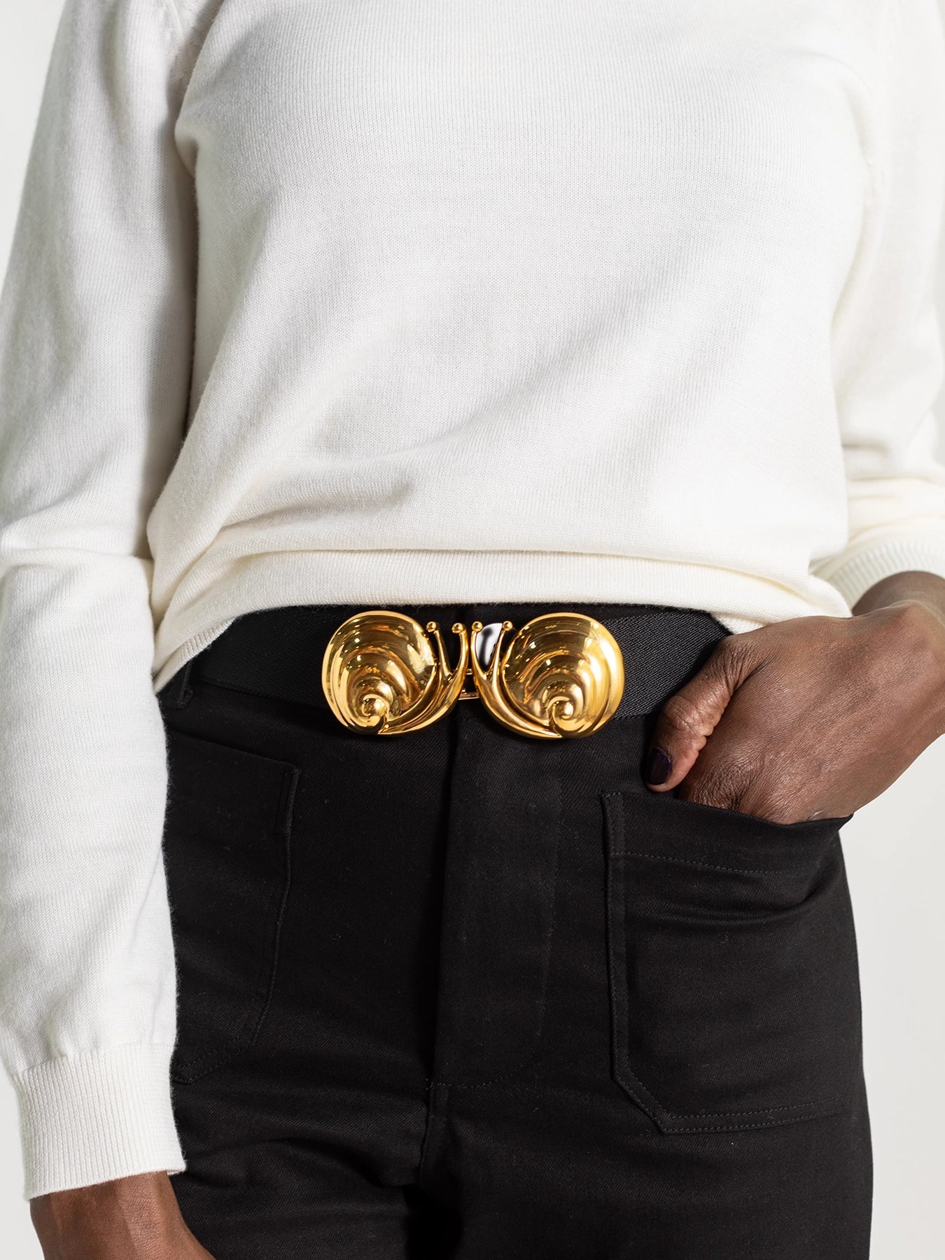 SNAILS Belt Buckle - Lesley Evers - Accessories - accessory - pebble