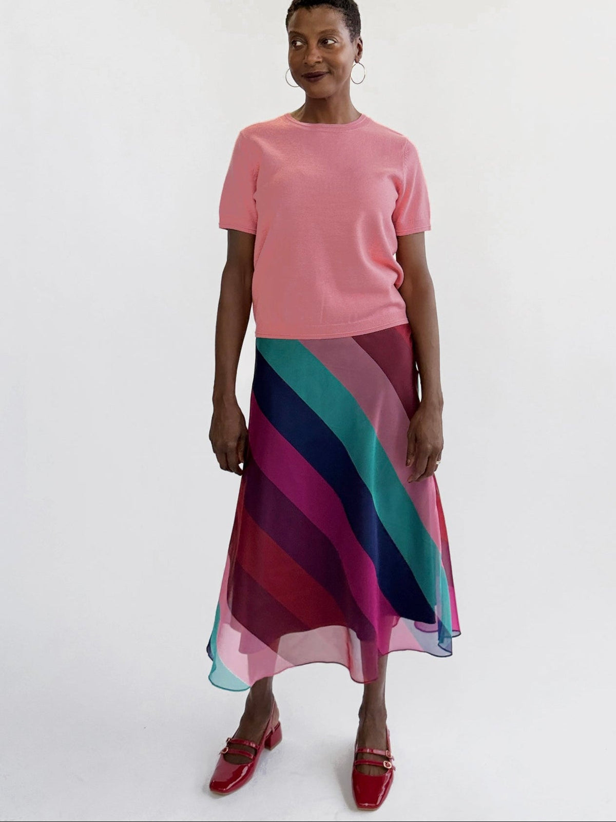 SOPHIE skirt Jewel Stripe - Lesley Evers-Bottoms-Shop-Shop/All Products