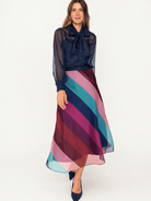 SOPHIE skirt Jewel Stripe - Lesley Evers-Bottoms-Shop-Shop/All Products