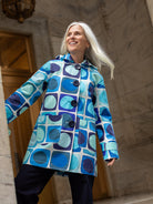 SPENCER coat Sea Glass Blue - Lesley Evers - seaglass - seaglass blue - Shop