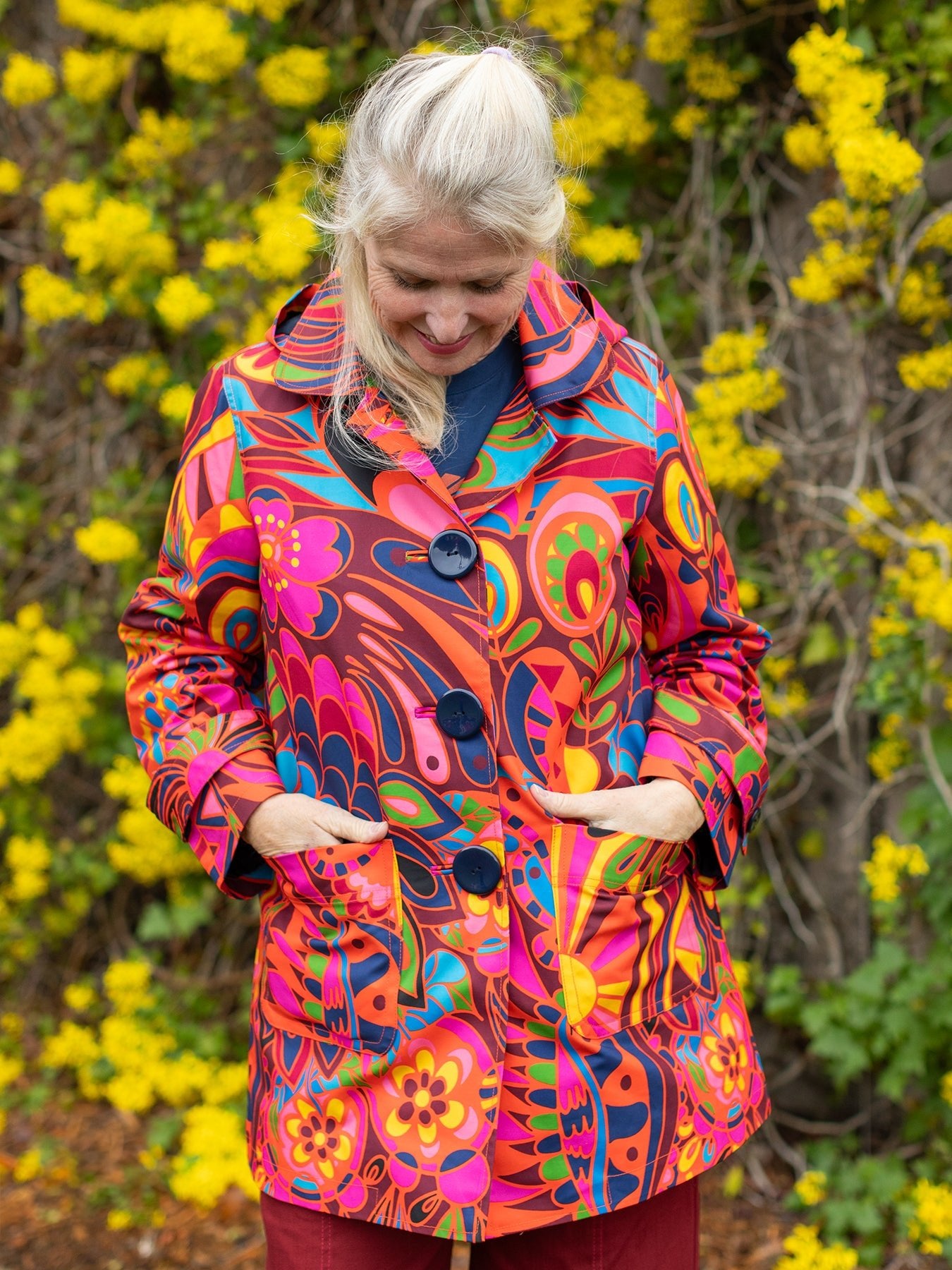 SPENCER coat Shakalaka Orange - Lesley Evers - shakalaka orange - Shop - Shop/All Products