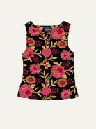 STELLA top Embroidered Velvet Pink - Lesley Evers-Best Seller-new-New Arrivals