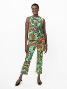 STELLA top Flowerland Green - Lesley Evers-Best Seller-jubilee-New Arrivals
