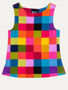 STELLA top Plaid Multi - Lesley Evers-Best Seller-jubilee-New Arrivals