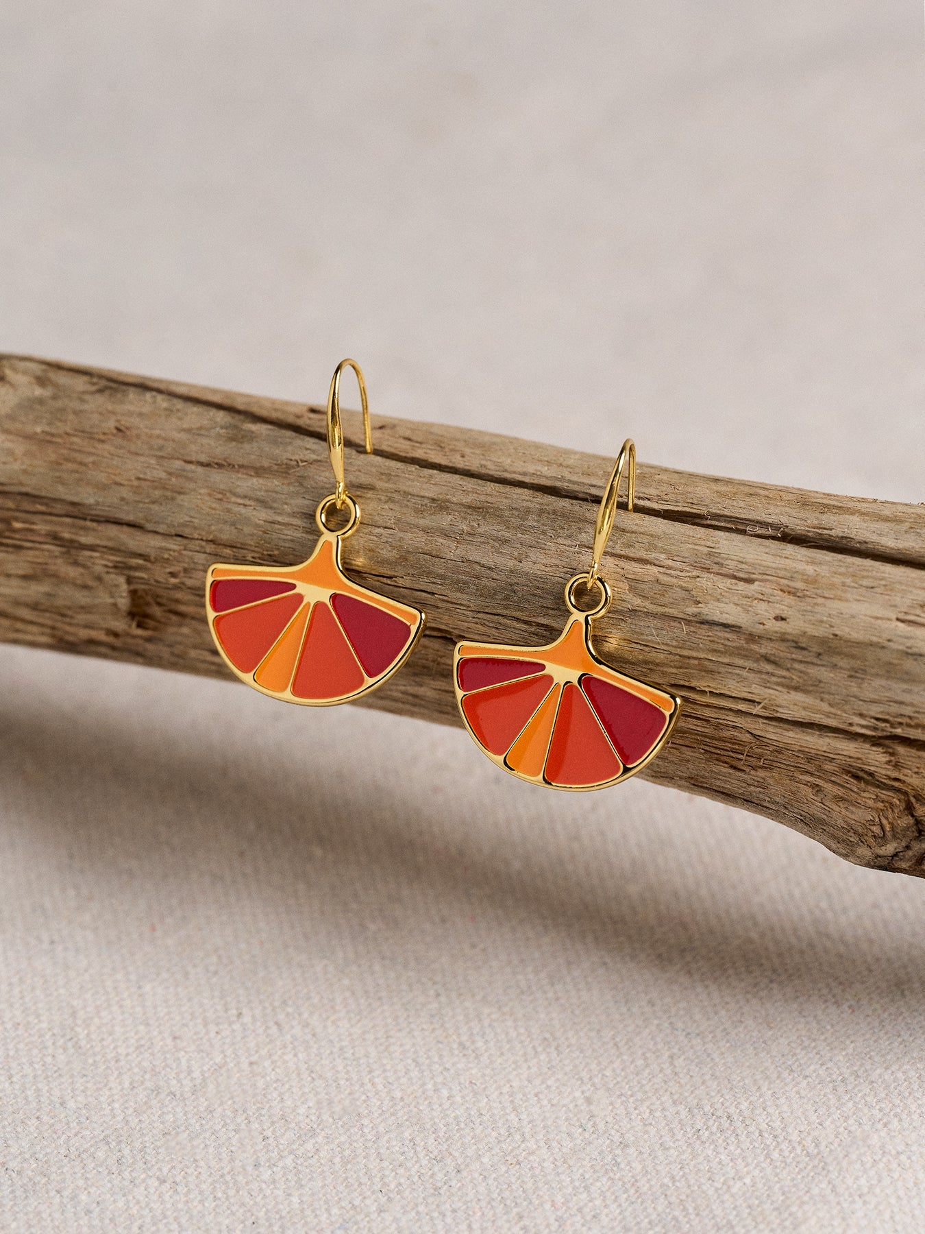 Sunbeam Earrings Calendula - Lesley Evers-Accessories-accessory-gifts under $150