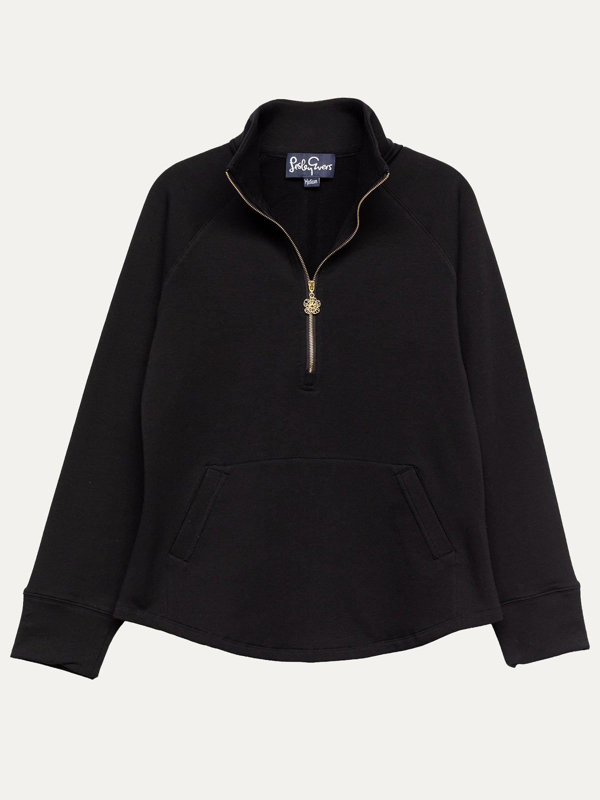 SYDNEY pullover Black - Lesley Evers-pickleball collection-Shop-Shop/All Products