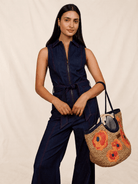 TABITHA jumpsuit Denim - Lesley Evers-Best Seller-Bottoms-jump suit