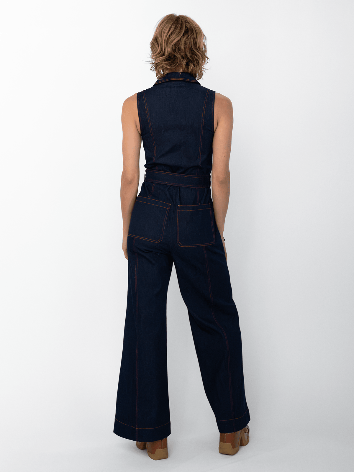 TABITHA jumpsuit Denim - Lesley Evers-Best Seller-Bottoms-jump suit