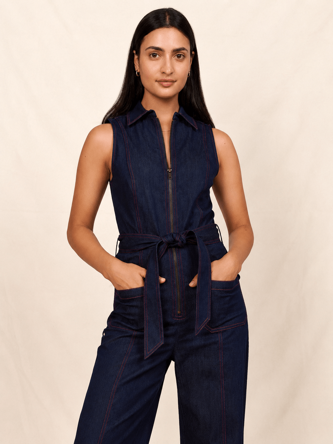 TABITHA jumpsuit Denim - Lesley Evers-Best Seller-Bottoms-jump suit
