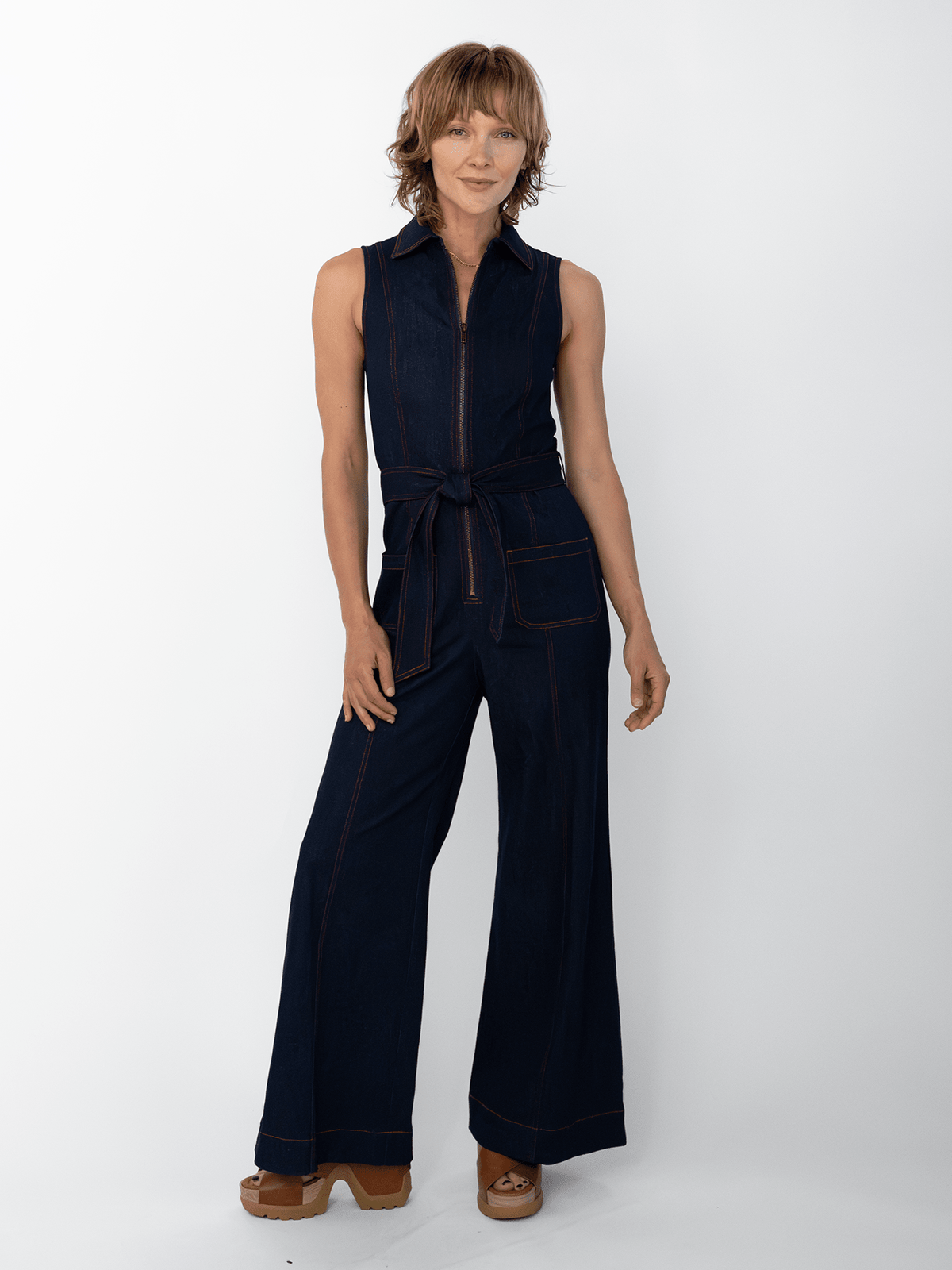 TABITHA jumpsuit Denim - Lesley Evers-Best Seller-Bottoms-jump suit
