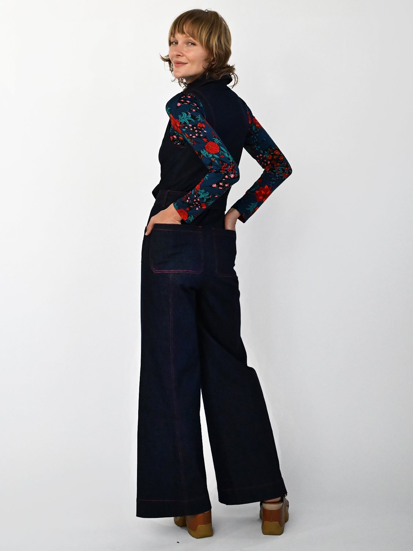 TABITHA jumpsuit Denim - Lesley Evers-Best Seller-Bottoms-jump suit