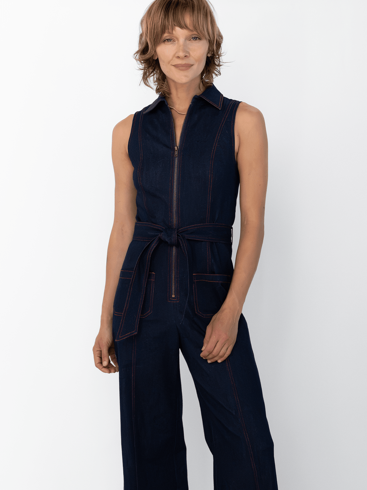TABITHA jumpsuit Denim - Lesley Evers-Best Seller-Bottoms-jump suit