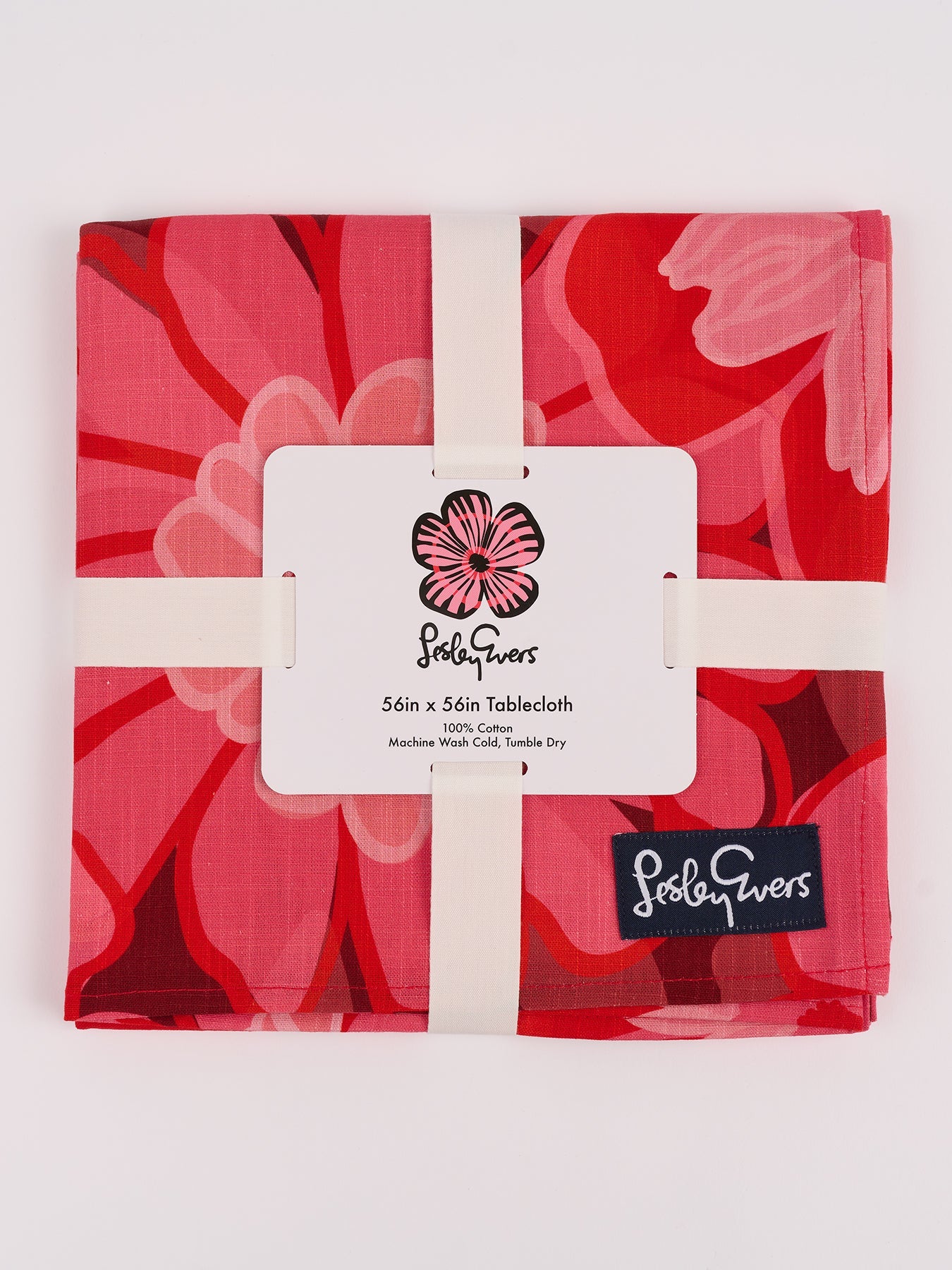 TABLECLOTH Camellia - Lesley Evers-23-HG200-W1-Gems-gems garnet