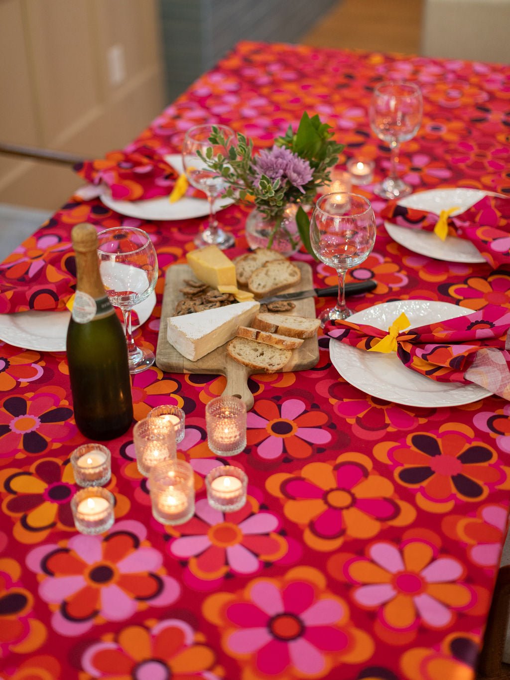 TABLECLOTH Jubilee - Lesley Evers - 23 - HG200 - W1 - Gems - gems garnet