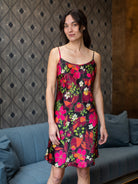 TALIA dress Plum Blossom - Lesley Evers - Dress - Shop - Shop/All Products