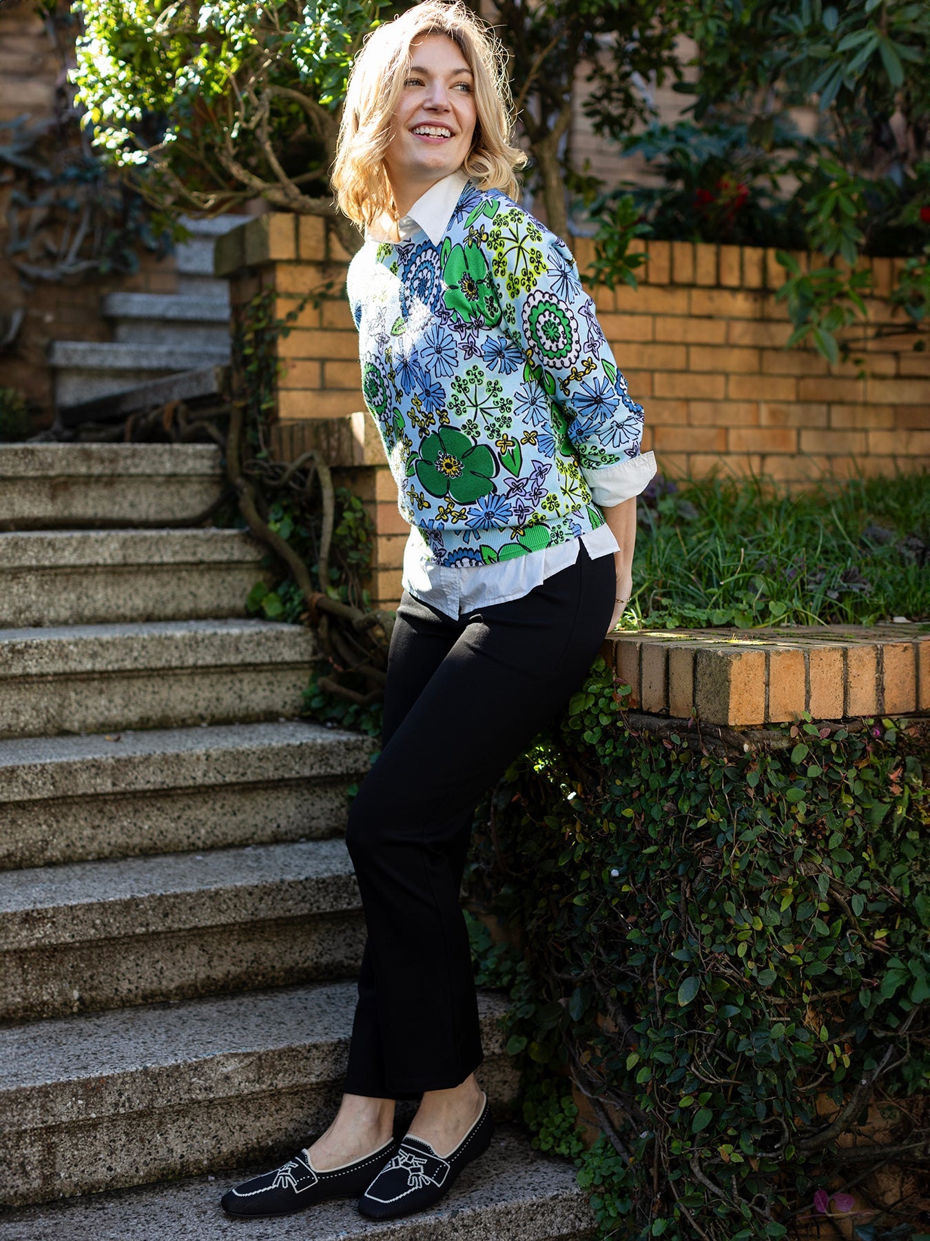 TASSEL LOAFER Black - Lesley Evers - knit shoe - loafer - shoe