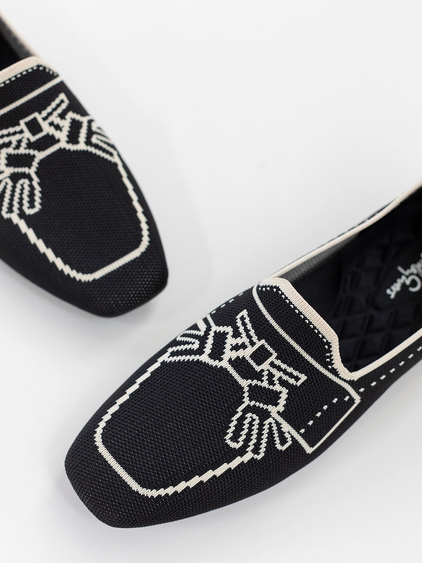 TASSEL LOAFER Black - Lesley Evers - knit shoe - loafer - shoe