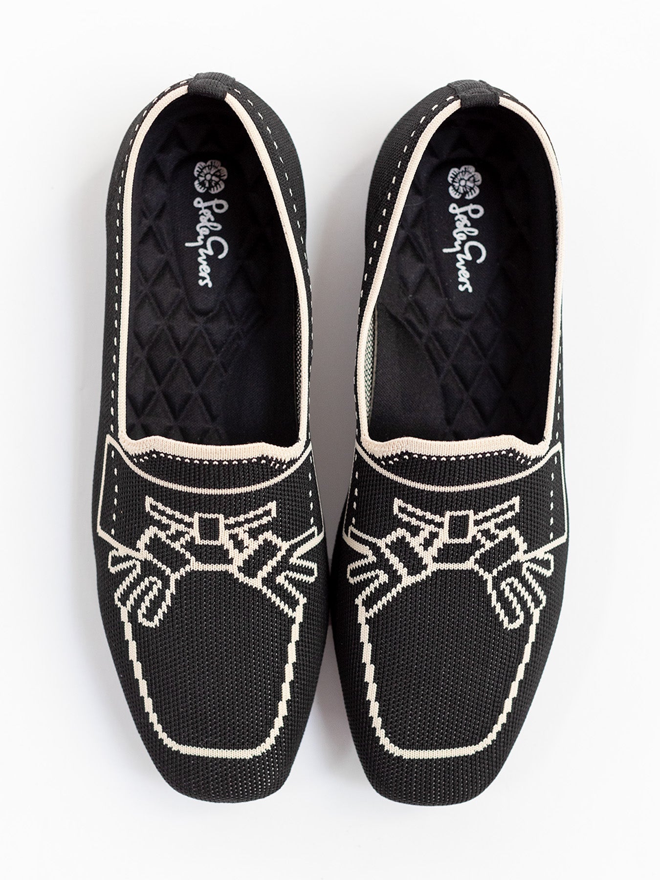 TASSEL LOAFER Black - Lesley Evers - knit shoe - loafer - shoe
