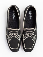 TASSEL LOAFER Black - Lesley Evers - knit shoe - loafer - shoe