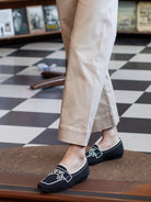 TASSEL LOAFER Black - Lesley Evers - knit shoe - loafer - shoe