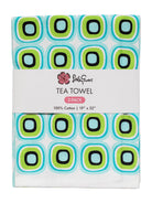 TEA TOWEL set of 2 Bullseye - Lesley Evers - dishtowel - Gifts - gifts under $75