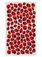 TEA TOWEL set of 2 Strawberries - Lesley Evers - dishtowel - Gifts - gifts under $75