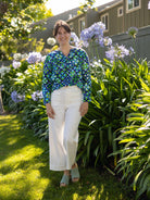 TERESA blouse Jubilee Blue - Lesley Evers - Best Seller - Shop - Shop/All Products