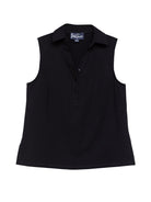 TESSA top Black - Lesley Evers - Button Top - clothing - colorful