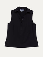 TESSA top Black - Lesley Evers-Button Top-clothing-colorful