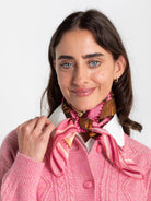 THEA scarf Box of Chocolates - Lesley Evers - Accessories - cotton silk - gifts under $75