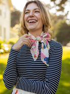 THEA scarf Cakes - Lesley Evers - Accessories - cotton silk - gifts under $75