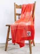 THROW BLANKET Strawberry Plaid - Lesley Evers - Blanket - gifts under $150 - home