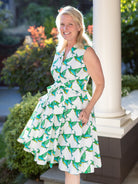 TILDA dress Geo Birds - Lesley Evers - birds and butterflies - Dress - Shop