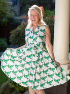 TILDA dress Geo Birds - Lesley Evers - birds and butterflies - Dress - Shop