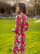 TIPPI dress Asters Pink - Lesley Evers - Dress - new - Shop