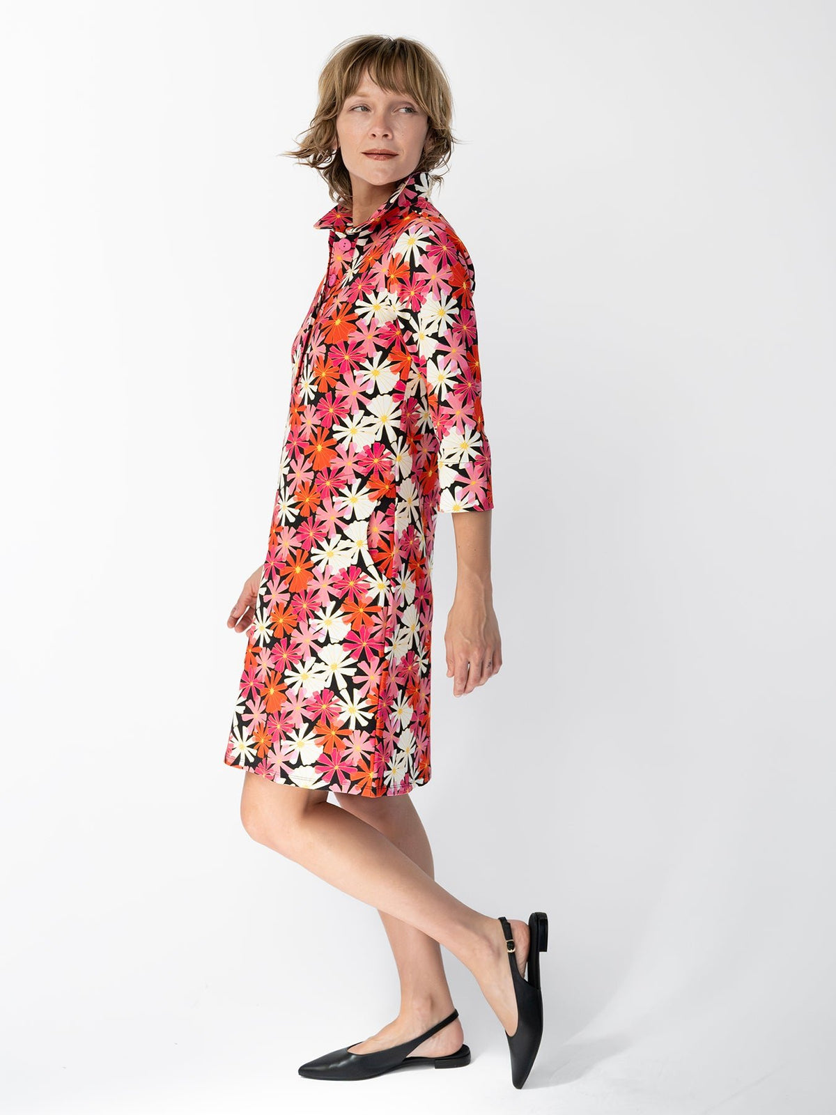 TIPPI dress Asters Pink - Lesley Evers-Dress-new-service_blocked