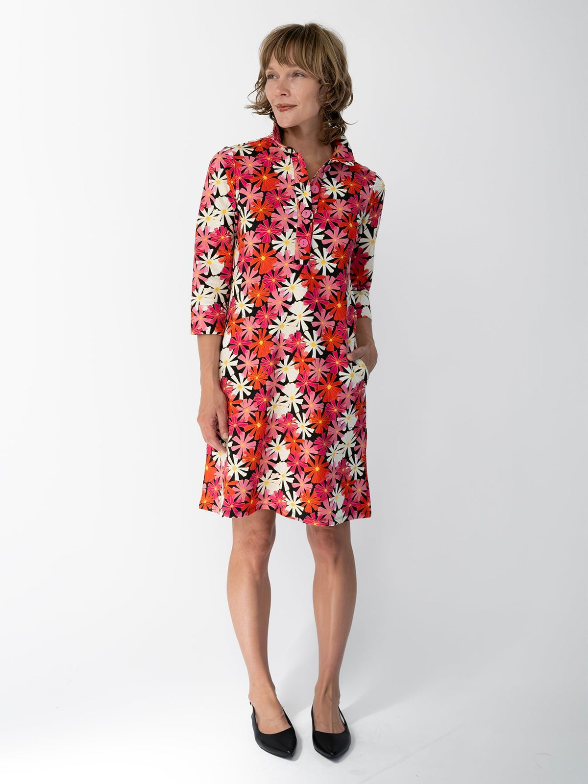 TIPPI dress Asters Pink - Lesley Evers-Dress-new-service_blocked
