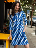 TIPPI dress Dots Blue - Lesley Evers - Dress - new - Shop
