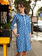 TIPPI dress Dots Blue - Lesley Evers - Dress - new - Shop