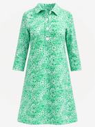 TIPPI dress Flower Patch Green - Lesley Evers - Dress - new - Shop