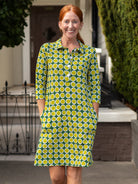 TIPPI dress Green Dots - Lesley Evers - Dress - green dots - Green Dress