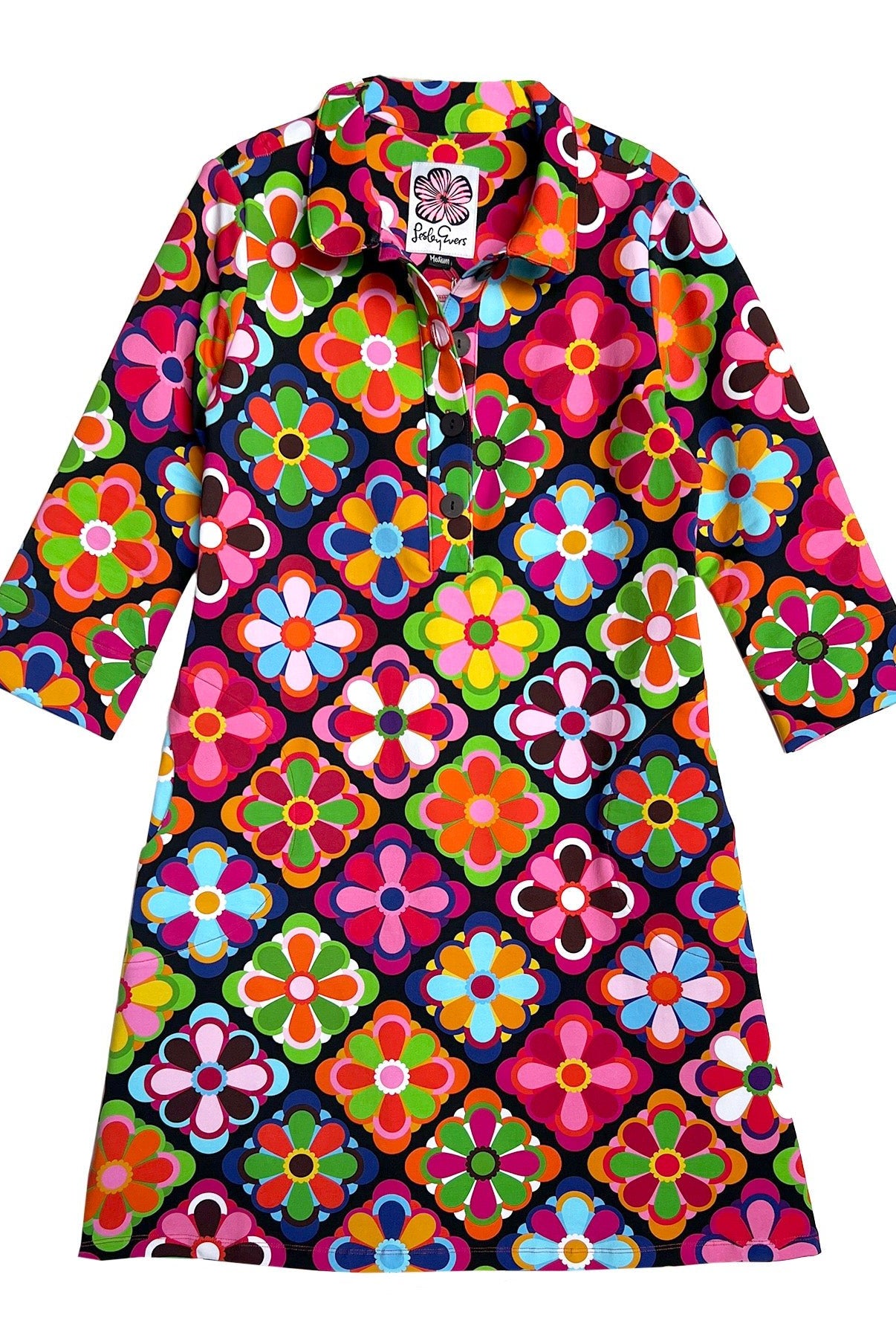 TIPPI dress Jubilee Multi - Lesley Evers-Dress-Shop-Shop/All Products