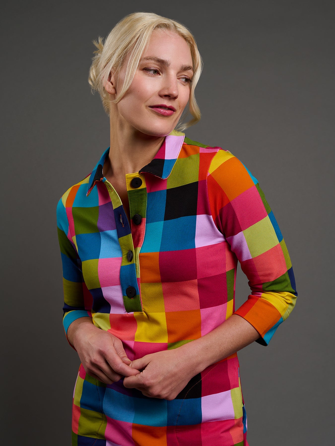 TIPPI dress Plaid Multi - Lesley Evers - Dress - new - Shop