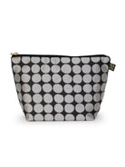 Toiletry Pouch jacquard Dots Black and White - Lesley Evers - Accessories - Bonnie cover - garden party