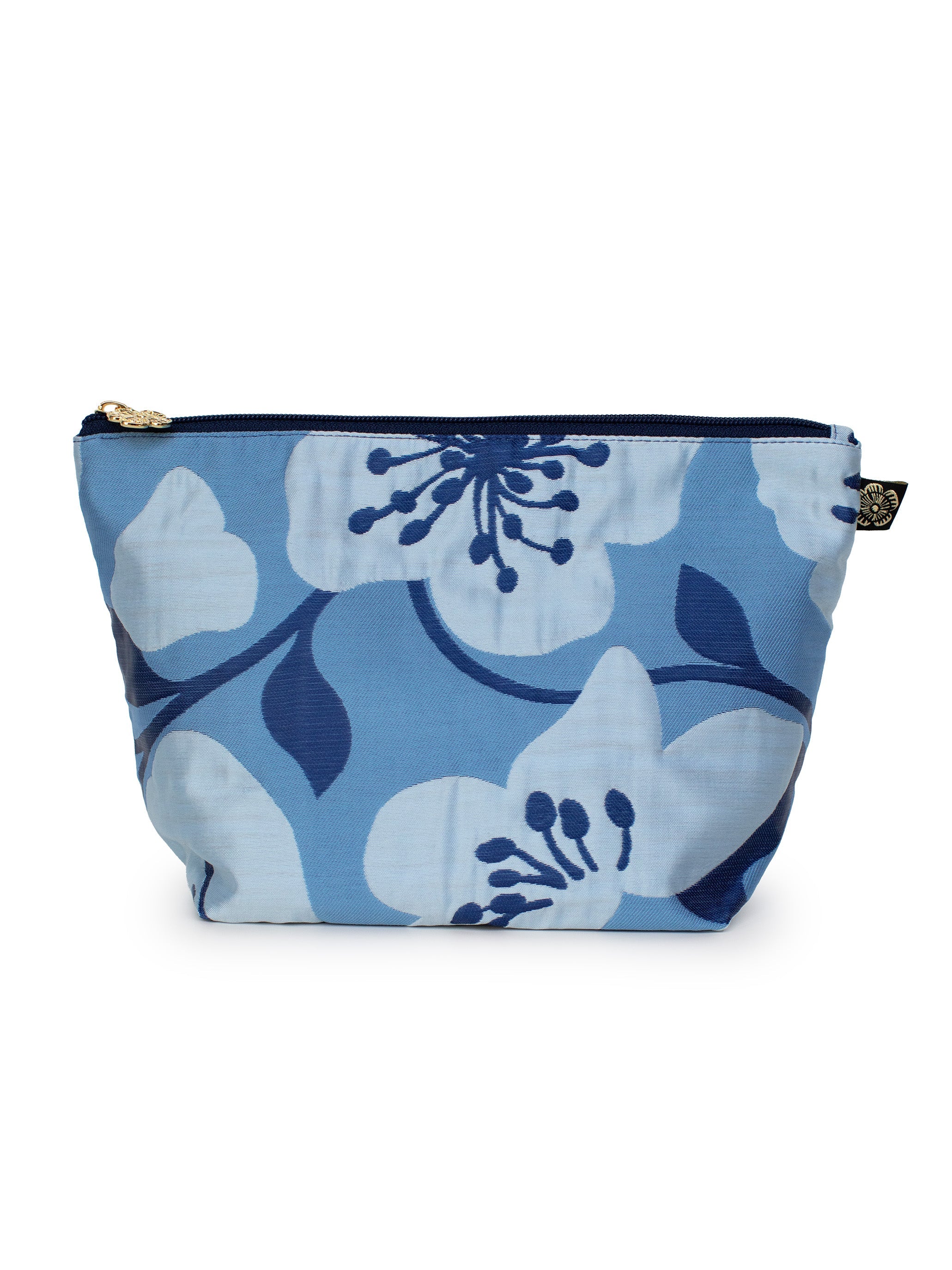 Toiletry Pouch jacquard Garden Wall Blue - Lesley Evers - Accessories - Bonnie cover - garden party