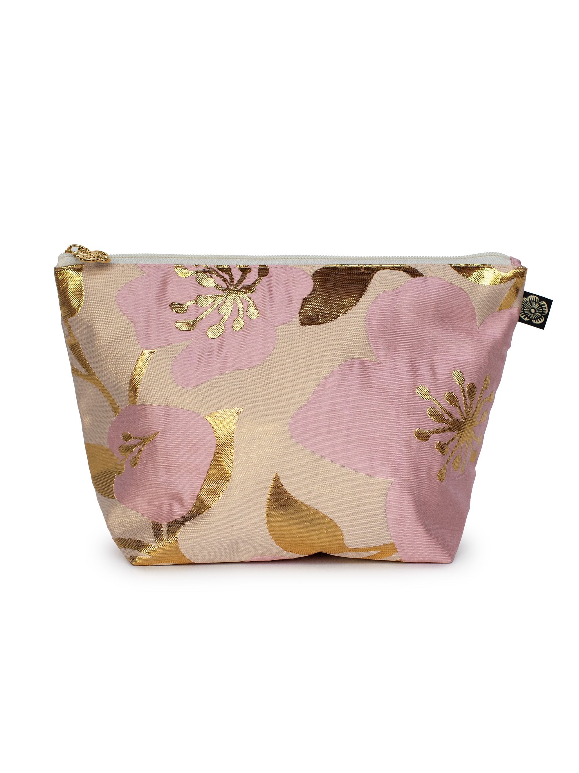 Toiletry Pouch jacquard Garden Wall Pink - Lesley Evers - Accessories - Bonnie cover - garden party