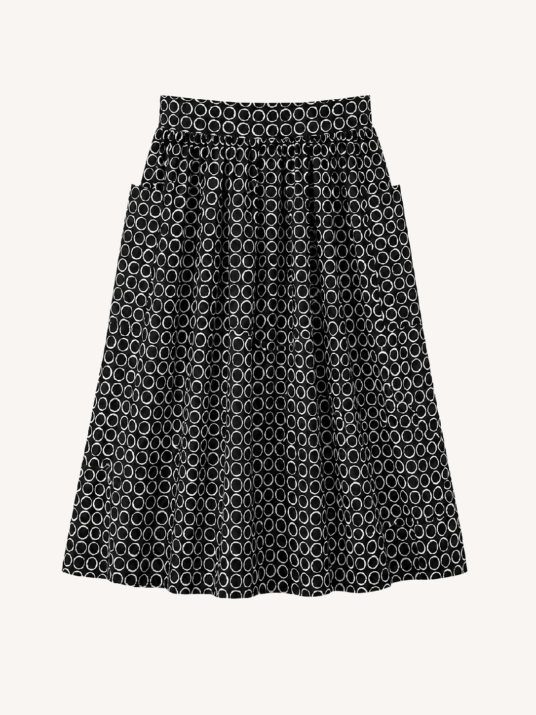 TRUDY skirt Black Dots - Lesley Evers-Best Seller-Bottoms-new