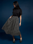 TRUDY skirt Black Dots - Lesley Evers - Best Seller - Bottoms - Shop