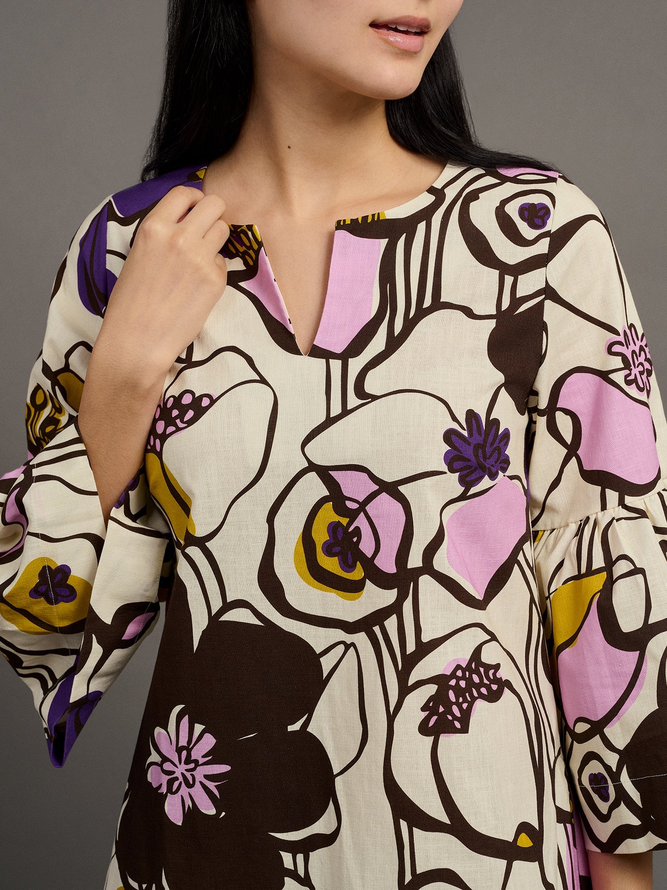 VERA dress Full Bloom Purple - Lesley Evers - Dress - new - Shop